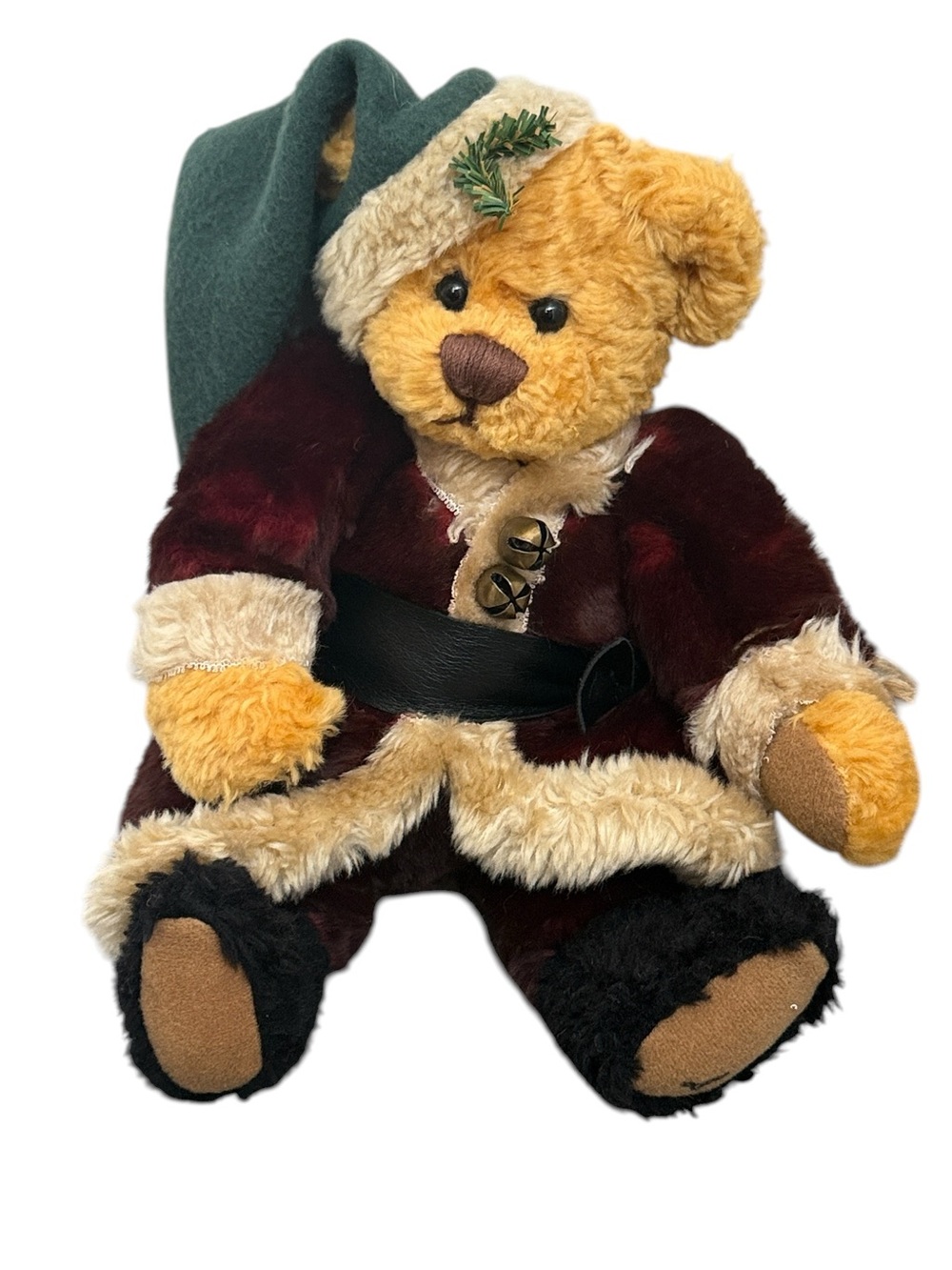 Ganz Cottage Collectibles Santa Paws Teddy Bear First Limited Edition 2000